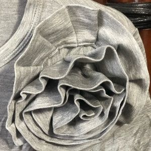 Red Valentino Rosette Rose Flower Top